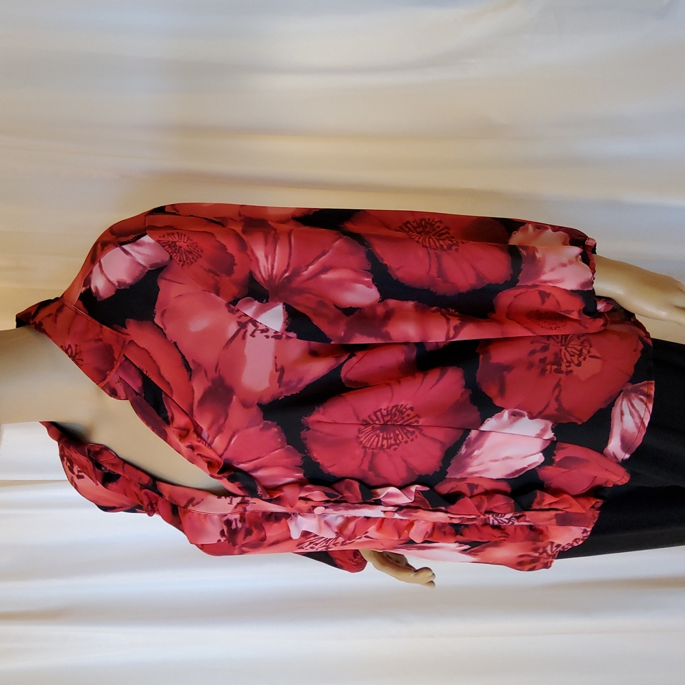 Ruffle Button Front Blouse - Picture 4 of 8